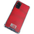Denmark Soccer Flag Galaxy S20 FE Clear Case